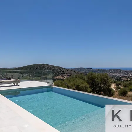 Akrothea With Panoramic View And Private Pool * Razata
