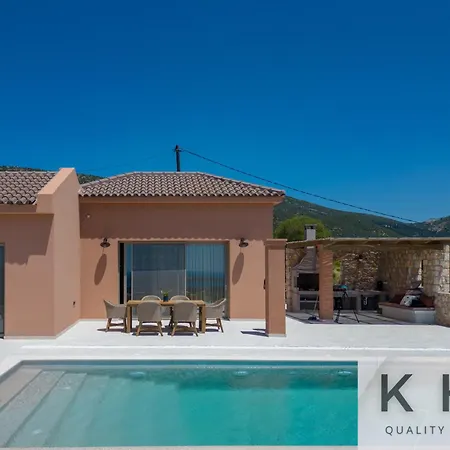 Akrothea With Panoramic View And Private Pool Villa Razáta