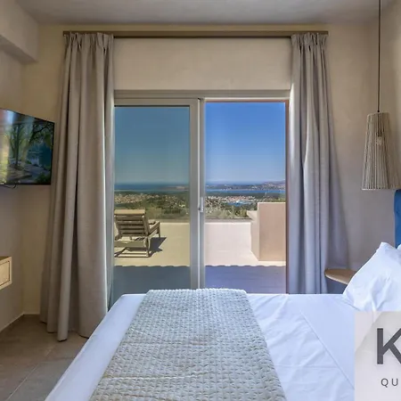 Akrothea With Panoramic View And Private Pool Villa