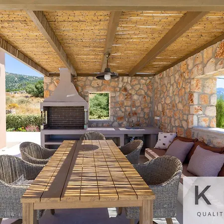 Vilă Akrothea With Panoramic View And Private Pool *